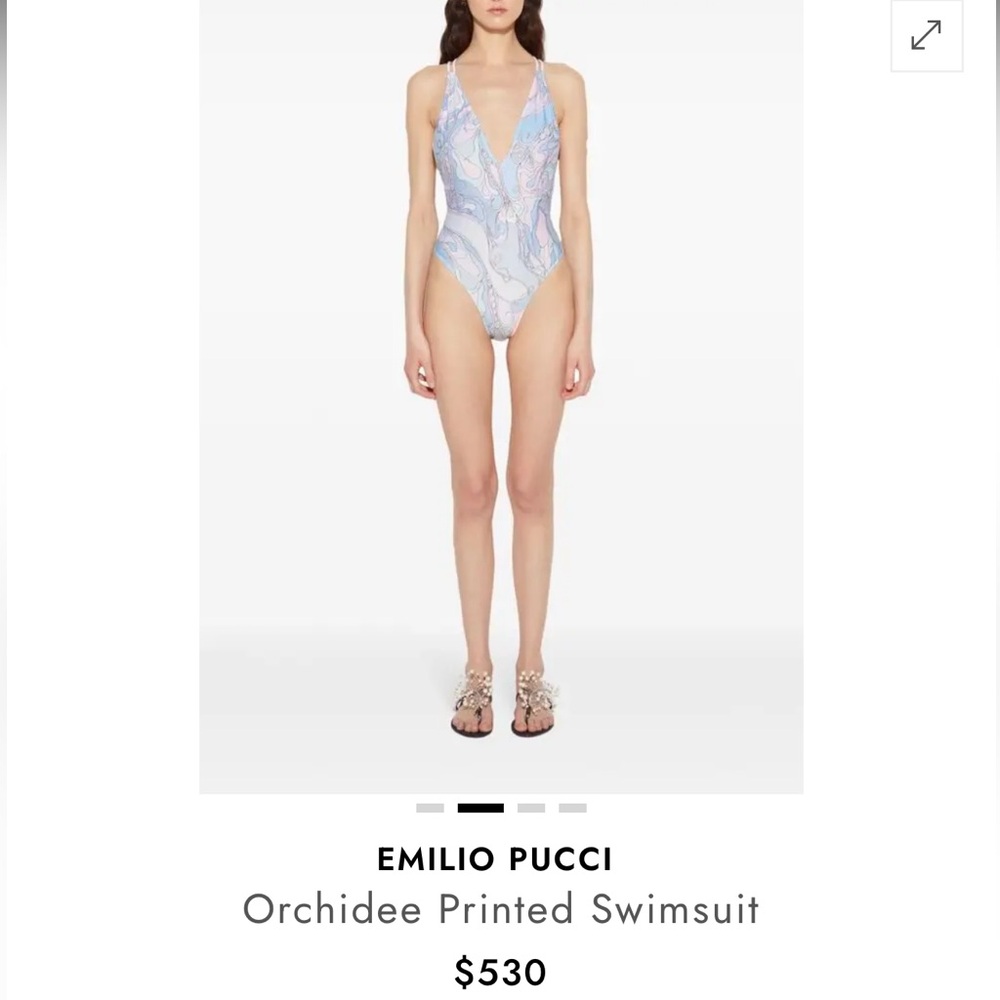 Emilio Pucci Vibrant Printed Swimsuit